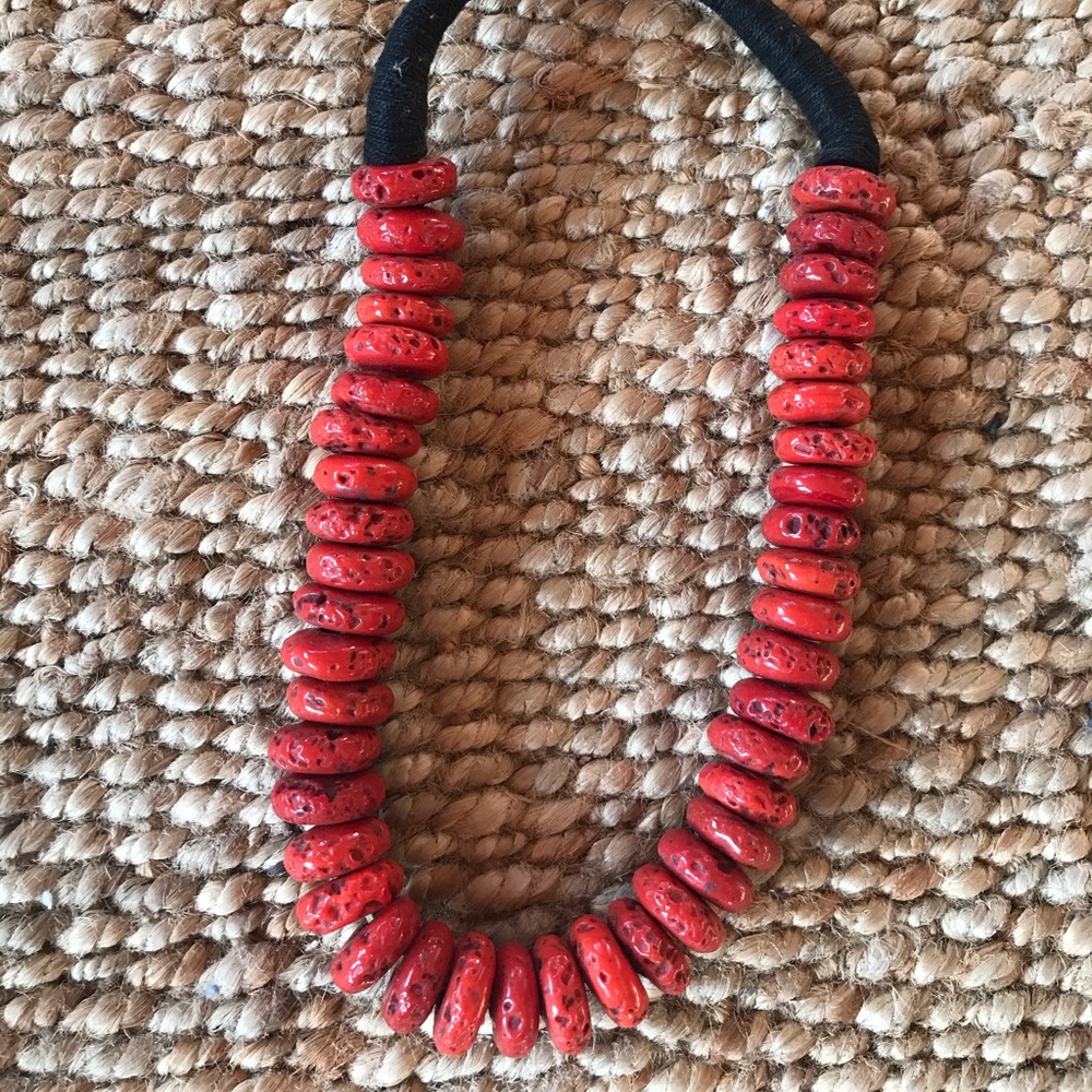 Antique coral necklace